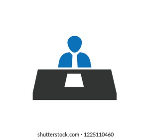 Job interview icon