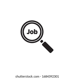 Job Interview icon design isolated on white background