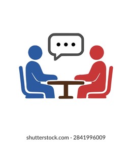 Job Interview Meeting Two People Conversation