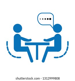 Job Interview Premium Icon 