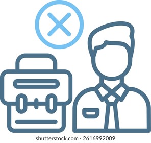Job Line Two Colour Icon