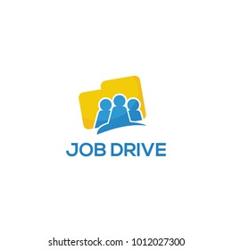 Job Logo Design Vector