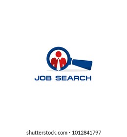 Job logo. Logo template vector