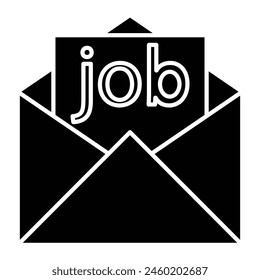 Job Offer Icon Design For Personal And Commercial Use.