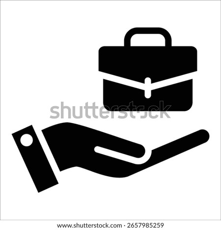 Job Offer Icon Element For Design