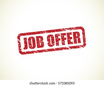 job offer stamp