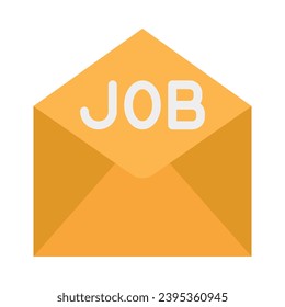 Job Offer Vector Flat Icon For Personal And Commercial Use.
