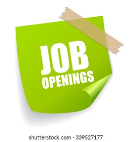 Job Openings Sticker