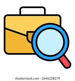 Job Opportunities Icon Element For Design