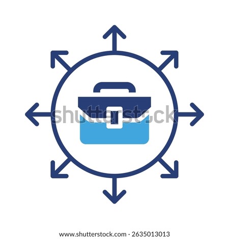 Job Opportunities Icon Element for Design