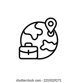 Job Opportunity Symbol in Vektorgrafik. Logotyp