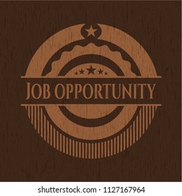 Job Opportunity wooden signboards