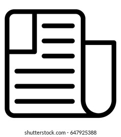 Job Profile Vector Icon