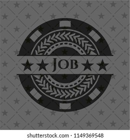 Job realistic dark emblem
