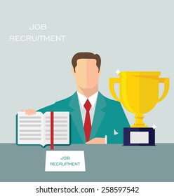 Job recruitment concept