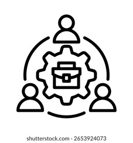 Elemento De Ícone De Rotação De Trabalho Para Design