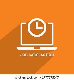 Job Satisfaction Icon, Business Icon Vector