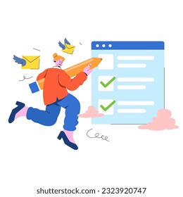 Job Screening questions  or Task Done questions illustration
