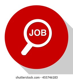 Job search button icon