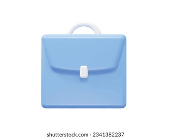 Job search icon 3d rendering illustration element