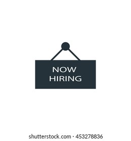 Job search icon, Hiring, Vector
