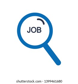 Job Search icon vector Design 