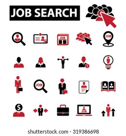 job search icons