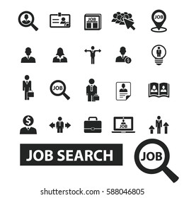 job search icons