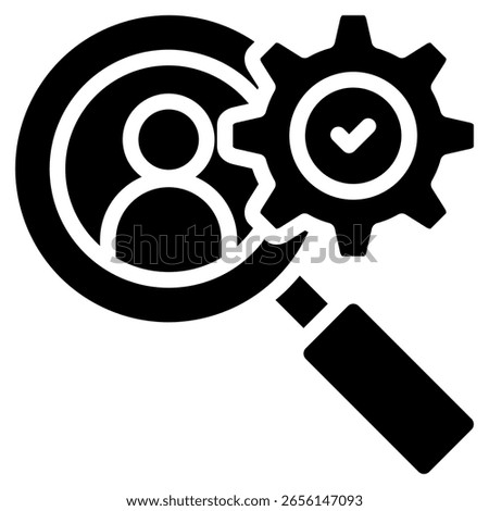 Job Seeking Icon Element For Design