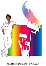 job series - house painting