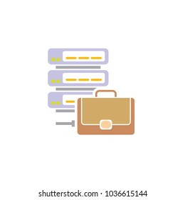 Job Server Logo Icon Design