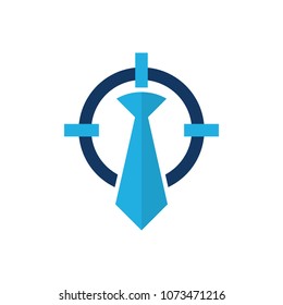 Job Target Logo Icon Design