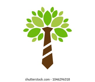 Job Tree Icon Logo Design Element