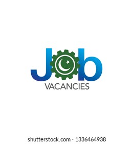 Job Vacancies Logo Vector Pakistan