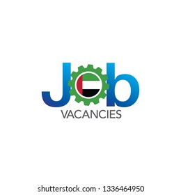 Job Vacancies Logo Vector United Arab Emirates