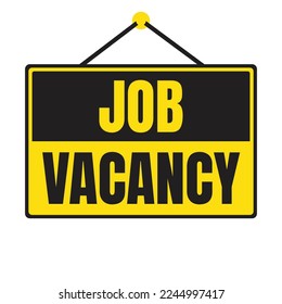 Job vacancy drop your cv sign, we're hiring join us announcement