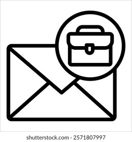 Job Vacancy Icon Element For Design