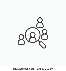 Job vacancy icon vector illustration. EPS10