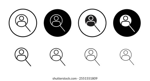 Job vacancy icon web design in vector