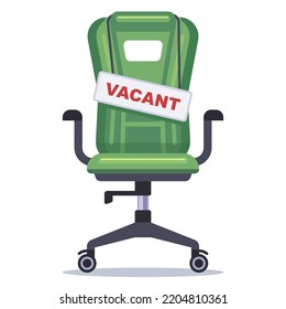 job vacancy for job placement. flat vector illustration.