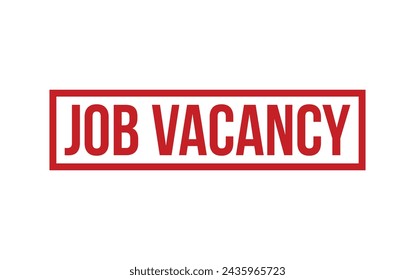 Job Vacancy Rubber Stamp Seal Vector