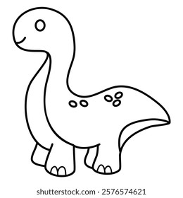 Jobaria Coloring Page for Kids dinosaurus