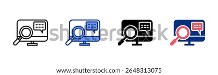 Jobboard icon sheet multiple style collection