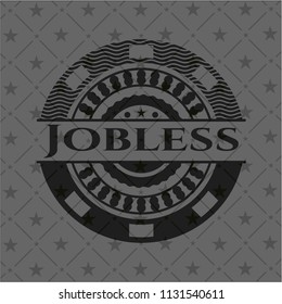 Jobless dark badge