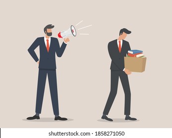 jobless, termination of work rights, unemployment, business owners fire employees.