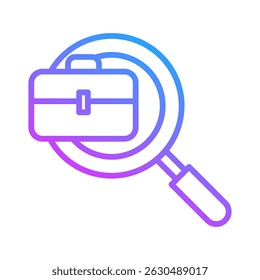 Jobmarket Icon Element For Design