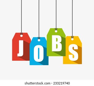 jobs design , vector illustration