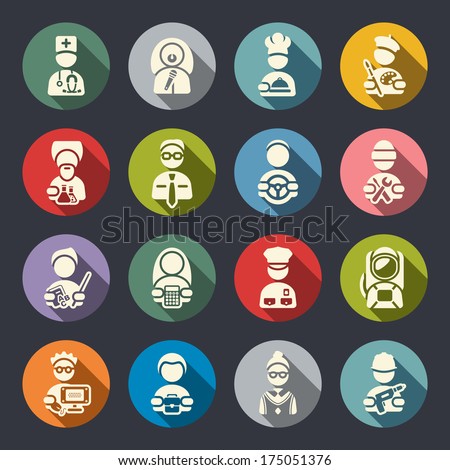 Jobs icon set