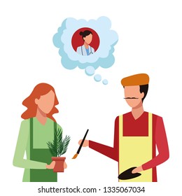 Jobs and professions workers