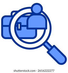 Jobsearch Icon Element For Design